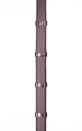 Henry James Saddlery Bio Grip Hybrid Rubber Reins with Stoppers